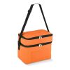 R-PET 600D Doppelfach-Kühltasche 30 x 20 x 25cm 12L Orange