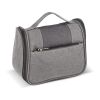 rPET 300D Kora Reise-Kulturbeutel Grau | ohne Werbeanbringung | Nicht verfügbar | Nicht verfügbar