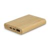 Powerbank Bamboo 5000 mAh Natur | ohne Werbeanbringung | Nicht verfügbar | Nicht verfügbar