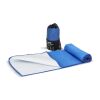 R-PET-Schnelltrocknungshandtuch 40 × 80 cm mit Beutel, Sublimationsdruck. Blau Weiss | ohne Werbeanbringung | Nicht verfügbar | Nicht verfügbar