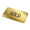 Doming Rechteck 30x15 mm Gold | ohne Werbeanbringung | Nicht verfügbar | Nicht verfügbar | Nicht verfügbar