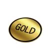 Vinyl Sticker Rund Ø 20 mm Gold | 1-farbiger Digitaler Aufkleber | Seite 1 | Ø 20 mm | Nicht verfügbar