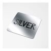 Vinyl Sticker Quadrat 50x50mm Silber | ohne Werbeanbringung | Nicht verfügbar | Nicht verfügbar | Nicht verfügbar