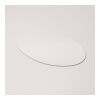 Vinyl Sticker Oval 20x10mm Transparent | ohne Werbeanbringung | Nicht verfügbar | Nicht verfügbar | Nicht verfügbar