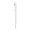 BIC® Basic Kugelschreiber weiß | 1-farbiger Siebdruck | Schaft-Clipverlängerung | 24.00 mm x 40.00 mm