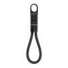 Nordic Drift Everest USB-C 60W-Schnellladekabel m. Karabiner schwarz