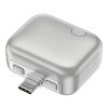 ChargeGuard RCS USB-C-Adapter mit automatischer Abschaltung silber