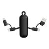 Urban Vitamin Dublin 100W 4-in-1-Kabel am Schlüsselanhänger schwarz
