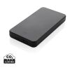 Boostcore 10.000mAh Powerbank aus RCS rec. Kunststoff schwarz | ohne Werbeanbringung | Nicht verfügbar | Nicht verfügbar