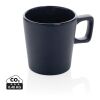 Moderne Keramik Kaffeetasse blau | ohne Werbeanbringung | Nicht verfügbar | Nicht verfügbar