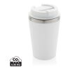 Java 350ml doppelwandiger Becher aus RCS recyceltem PP weiss | ohne Werbeanbringung | Nicht verfügbar | Nicht verfügbar