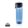 Sip'nLock RCS rPET auslaufsichere Sport-Trinkflasche 800ml navy blau | ohne Werbeanbringung | Nicht verfügbar | Nicht verfügbar