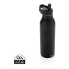 Avira Ara RCS Re-Steel Fliptop Wasserflasche 500ml schwarz | ohne Werbeanbringung | Nicht verfügbar | Nicht verfügbar
