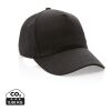 Impact 5 Panel Kappe aus 280gr rCotton mit AWARE™ Tracer schwarz | ohne Werbeanbringung | Nicht verfügbar | Nicht verfügbar | Nicht verfügbar