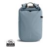 Urban wasserabweisender Anti-Diebstahl Rucksack blau-schwarz