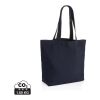 Impact Aware™ 240g/m² rcCanvas Shopper + Tasche, ungefärbt marineblau | ohne Werbeanbringung | Nicht verfügbar | Nicht verfügbar | Nicht verfügbar