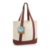 SHOP LOCAL AWARE™ Tasche aus recycelter Baumwolle, 350g/m² burgunderrot