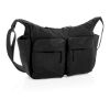 KENTO URBAN gepolsterte Crossover-Tasche aus RCS rec. Nylon schwarz