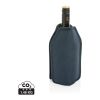 Vino AWARE™ rPET Weinkühler-Sleeve marineblau | ohne Werbeanbringung | Nicht verfügbar | Nicht verfügbar
