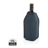 Vino AWARE™ rPET Weinkühler-Sleeve marineblau | ohne Werbeanbringung | Nicht verfügbar | Nicht verfügbar