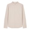 POD Stanley&Stella - Stanley Oxford Shirt beige | XXL | DTF Linke Brust
