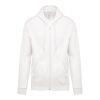 Unisex Zip-Hoodie weiß | 2XL