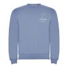 Clasica Sweatshirt mit Rundhalsausschnitt Unisex Zen Blue | 2XL