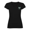 Victoria T-Shirt mit V-Ausschnitt für Damen Standard | schwarz | 2XL | ohne Werbeanbringung | Nicht verfügbar | Nicht verfügbar | Nicht verfügbar