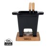 BOSKA Tapas Fondue Nero, 300 ml schwarz-braun | ohne Werbeanbringung | Nicht verfügbar | Nicht verfügbar