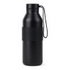 VINGA Niro RCS Stainless-Steel Sling Flasche 500ml schwarz | ohne Werbeanbringung | Nicht verfügbar | Nicht verfügbar