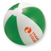Wasserball mit farbigen Streifen grün | ohne Werbeanbringung | Nicht verfügbar | Nicht verfügbar | Nicht verfügbar