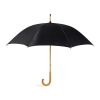 Regenschirm mit Holzgriff 190T Polyester schwarz | ohne Werbeanbringung | Nicht verfügbar | Nicht verfügbar | Nicht verfügbar