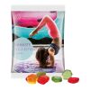 Maxitüte 50 g Trolli Fruchtgummi Standardformen weiß | ohne Werbeanbringung | Haus | Folie, weiß