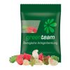 Minitüte 15 g Trolli Fruchtgummi Weihnachtsmischung transparent | ohne Werbeanbringung | Kompostierbare Folie