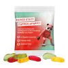 Minitüte 15 g Trolli Fruchtgummi Standardformen weiß | ohne Werbeanbringung | Autos | Recyclingfähiges Papier