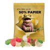 Minitüte 10 g Trolli Fruchtgummi Weihnachtsmischung weiß | ohne Werbeanbringung | Folie, 50%Papieranteil