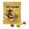 Minitüte 10 g Skittles Kaubonbons 4c Euroskala - Folie | Folie mit ca. 50% Papier
