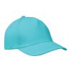 5-Panel-Baseball-Cap türkis | ohne Werbeanbringung | Nicht verfügbar | Nicht verfügbar | Nicht verfügbar