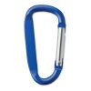 Karabinerhaken Aluminium blau