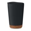 Doppelwandiger Becher 300 ml schwarz | ohne Werbeanbringung | Nicht verfügbar | Nicht verfügbar