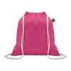 Kordelzugbeutel Fairtrade 180g fuchsia