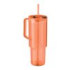 Trinkbecher RPET 1200ml transparent orange | ohne Werbeanbringung | Nicht verfügbar | Nicht verfügbar
