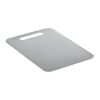 Schneidebrett Edelstahl S silber