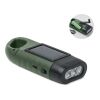 Solar-Dynamo-Taschenlampe dunkelgrün