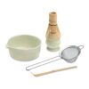 Matcha-Set 5-teilig grün | ohne Werbeanbringung | Nicht verfügbar | Nicht verfügbar