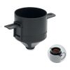 Wiederverwendbarer Kaffeefilter schwarz