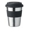 Trinkbecher Edelstahl 350ml schwarz | ohne Werbeanbringung | Nicht verfügbar | Nicht verfügbar