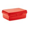 Lunchbox recyceltes PP 800ml rot | ohne Werbeanbringung | Nicht verfügbar | Nicht verfügbar | Nicht verfügbar