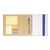 Notizblock mit Klebezetteln & Kugelschreiber königsblau | ohne Werbeanbringung | Nicht verfügbar | Nicht verfügbar | Nicht verfügbar
