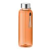 RPET Flasche 500ml transparent orange | ohne Werbeanbringung | Nicht verfügbar | Nicht verfügbar | Nicht verfügbar